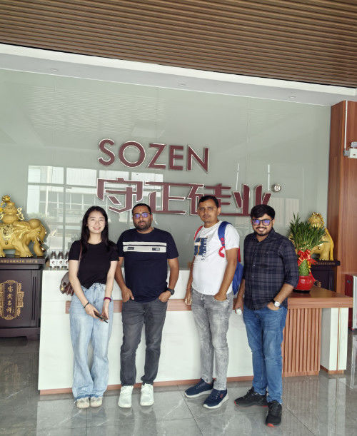 Perusahaan terbaru Solusi tentang Pelanggan India dipersilakan untuk mengunjungi pabrik untuk memesan