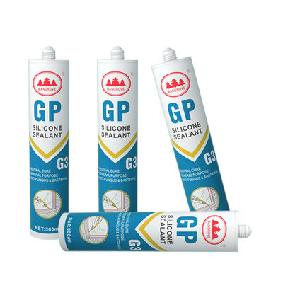 Harga yang bagus 300ml Sealant Silikon Asam dengan Warna yang Dapat Disesuaikan dan Dijamin on line