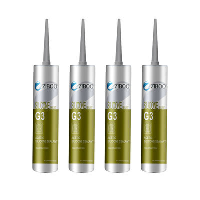 Harga yang bagus Cepat kering Tujuan Umum Asam silikon Sealant Teknik Gedung Curtain Wall on line