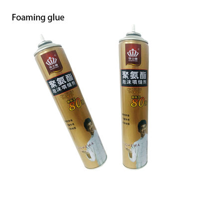 Harga yang bagus High Hardness PU Foam Sealant Plugging Agent Untuk Celah Antara Pintu Jendela on line