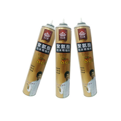 Harga yang bagus Eco Friendly PU Foam Spray Insulation Resistance Untuk Pintu Jendela on line