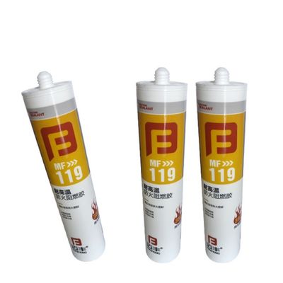 Harga yang bagus Silicone Fireproof Sealant Mold Resistant Pipe Boiler Glass Glue on line