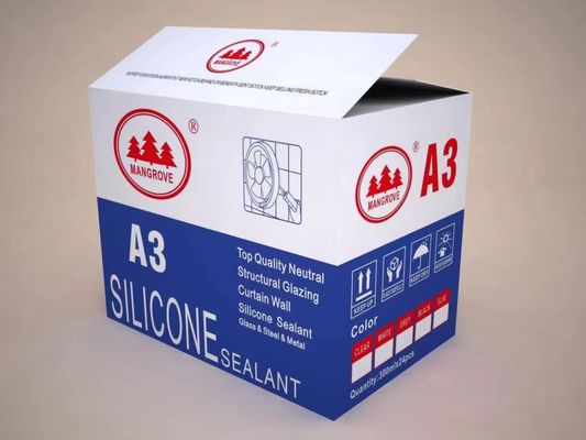 Harga yang bagus Warna Merah Neutral Silicone Sealant Fireproof Untuk Konstruksi Sendi on line