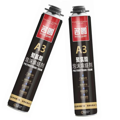 Harga yang bagus Polyurethane Foam Sealant Isolasi Suara Penjaga Panas Adhesive Foam Pintu Kayu on line