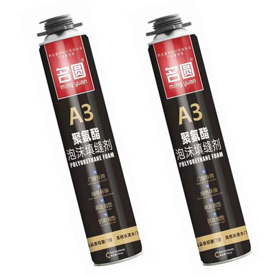 Harga yang bagus Kekuatan dan cepat pengeringan PU Foam Adhesive Waterproof Warna disesuaikan on line