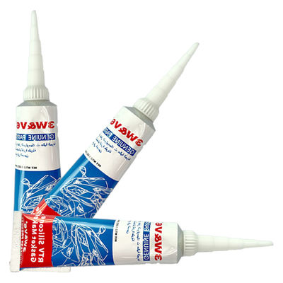 Harga yang bagus RTV tahan suhu tinggi disegel elektronik tetap perekat transparan on line