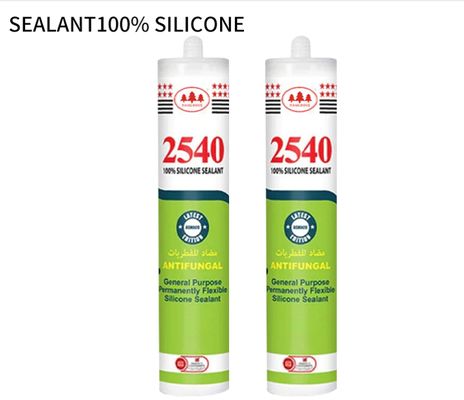 Harga yang bagus 300ml Sealant Silikon Asam dengan ketahanan kelembaban dan Kekerasan 27A on line