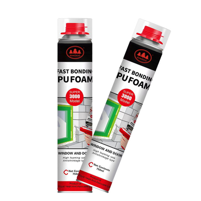 Harga yang bagus Excellent Adhesion Polyurethane Foam Sealant Density 15.9 kg/m3 Chemical Resistance to Most Chemicals on line