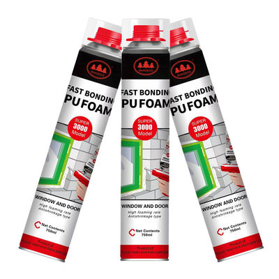 Harga yang bagus Fleksibel Pembersih Resistensi Penyusutan Polyurethane Foam Sealant untuk Resistensi Kimia dan Penuh Celah on line