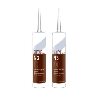 Mudah Aplikasi Asam Silicone Sealant 480g Smooth Finish untuk sempurna dan rapi sealant sendi