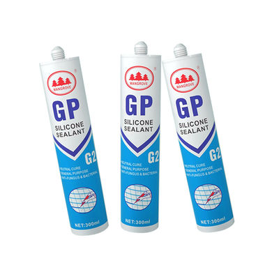 Silikon Sealant Cepat Kering Asetat Transparan untuk Konstruksi Aluminium dan Pengerjaan Kayu