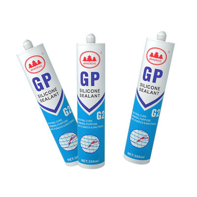 Asam asetat Silicone Sealant Hitam Untuk Panel Komposit Aluminium