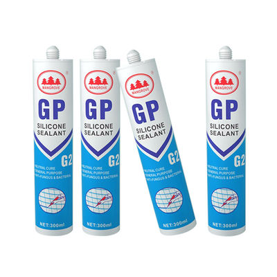 Harga yang bagus Ketahanan Cuaca Transparan 300ml Asam Kering Silicone Sealant Kaca on line