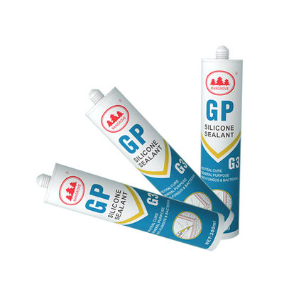 Harga yang bagus 300ml Putih Waterproof Silicone Adhesive Glue Paste Waterproof Sticker Packing on line