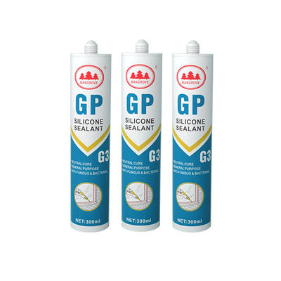Silikon tahan UV yang sangat baik untuk penyegelan jendela dengan gravitasi spesifik dalam kisaran 1.05-1.35 G/cm3