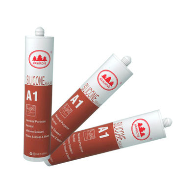 Harga yang bagus Industrial Strength Black Acid Silicone Sealant Pintu Jendela 300ml on line