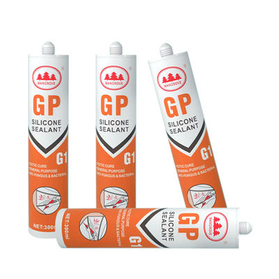 Acetic White Glass General Purpose GP Silicone Sealant Untuk DIY Dan Hardware