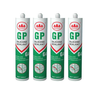 Cepat kering kuat Adhesif tahan cuaca Silicone Sealant Adhesif