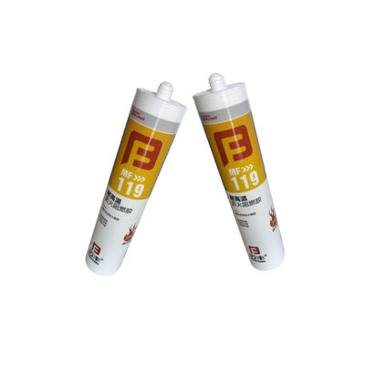 Harga yang bagus Black Fireproof Silicon Sealants Heat Resistant Steel Structures Curing Time 24 Hours on line