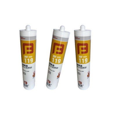 Hood Duct Fireproof Sealant Dicat dengan Rentang Lem Suhu Tinggi
