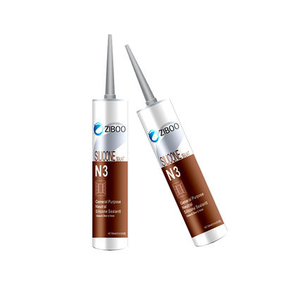 Harga yang bagus Kaca Atap Panas Tinggi Neutral Cure Silicone Struktur Adhesive OEM Abu-abu on line