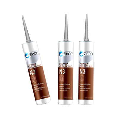 Kekuatan Adhesi GP Neutral Silicone Sealant Transparan Untuk Tembok Tirai