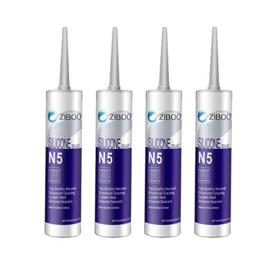 Sealant Silikon Struktural 300ml untuk Membangun Tirai Tirai Cermin Berwarna