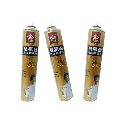 Multipurpose Isolasi Panas Pu busa Semprot Sealant 750ml Expandable Cell tertutup