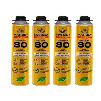 Flame Filling Spray Polyurethane Foam Sealant 750ml 500ml Untuk Konstruksi