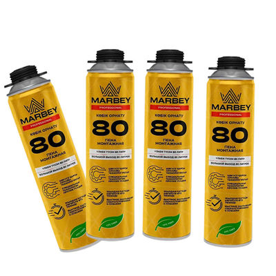 Harga yang bagus Pabrik Langsung 750ml Expandable Foam PU Chemical Polyurethane Sealant on line