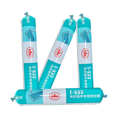 T-533 Kartrid Sealant Silikon untuk Penutup Frame Modul Fotovoltaik