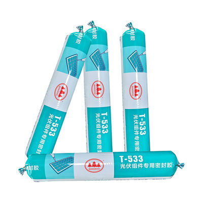 Cuaca Neutral Silicon Sealant Sosis 500ml Untuk Solar Pv Modul
