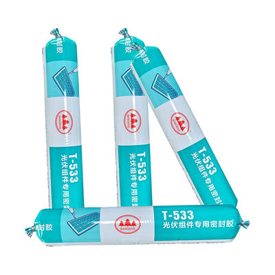 Harga yang bagus Penutup sel surya dengan adhesi yang kuat Panel fotovoltaik Silicone Caulk Sealant on line