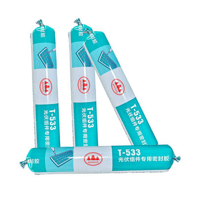 100% RTV Silicone Sealant Panas tahan UV tahan air Untuk panel surya