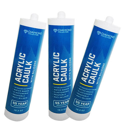 Harga yang bagus Kualitas tinggi 300ml Akrilik Sealant larut dalam air Silicone Low Bau Perekat on line