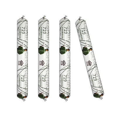 Kemampuan Slump 0mm Kapasitas 590ml Perpanjangan Saat Putus 150% Sealant Silikon Netral untuk Aplikasi Industri