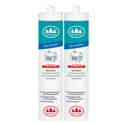 Pengikat logam Silicone Sealant Bahan Batu Putih Sealant anti jamur