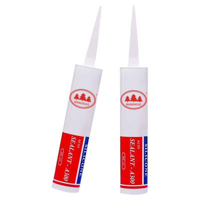 Asam Sealant 280ml Putih Hitam Abu-abu Silicone Sealant Konstruksi Penggunaan Kayu Plastik