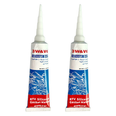 Harga yang bagus Pembuat Gasket Silikon Abu-abu 85g Transmisi Otomatis Pembuat Gasket RTV Silikon Sealant on line