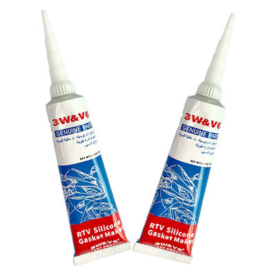 Neutral Cure Warna Merah Anti Suhu Tinggi RTV Gasket Maker Silicone Sealant