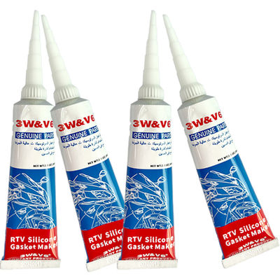 Pabrik 42g/100g RTV Silicone Sealant Mencegah Kebocoran Untuk Otomatis Grey Putih