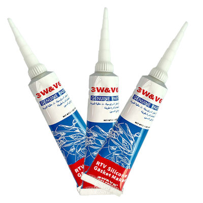 Harga yang bagus RTV Silicone Sealant Grey Oil Tank Dust Proofing Sealant Mencegah Kebocoran Uap Air on line
