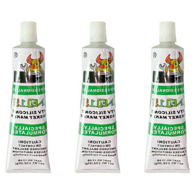 Harga yang bagus Fireproof Hitam 85g RTV Sealant untuk komponen elektronik mesin mobil on line