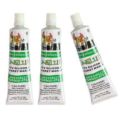 Putih RTV Silicone Sealant Waterproof Untuk Komponen Otomotif