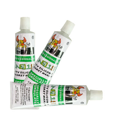 White Rtv Sealant Ketahanan Suhu Tinggi Untuk Motor Motor Gearbox