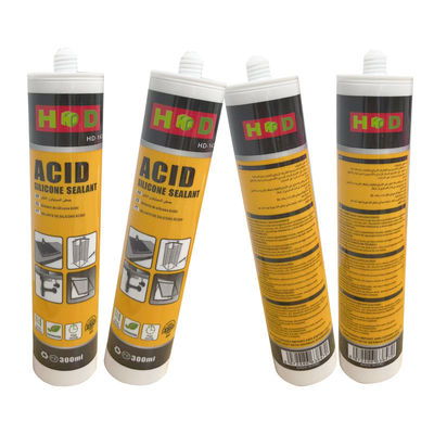Harga yang bagus Dapur Toilet Jamur tahan asam silikon Sealant Karbon Kristal Panel Perekat on line