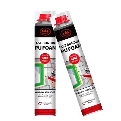 Harga yang bagus Up To 3 Times Expansion Rate Expanding Polyurethane Foam Sealant for Easy and Precise Application on line