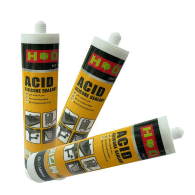 OEM Hitam Asetat Umum Silicium Lem Waterproof Kaca Jendela