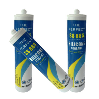 Harga yang bagus Waterproof Clear Neutral Cure Silicone Sealant Kamar Mandi jendela dapur on line