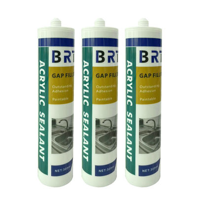 Sealant Akrilik Tahan Air Putih Untuk Lembaran Atap Baja Aluminium Kayu
